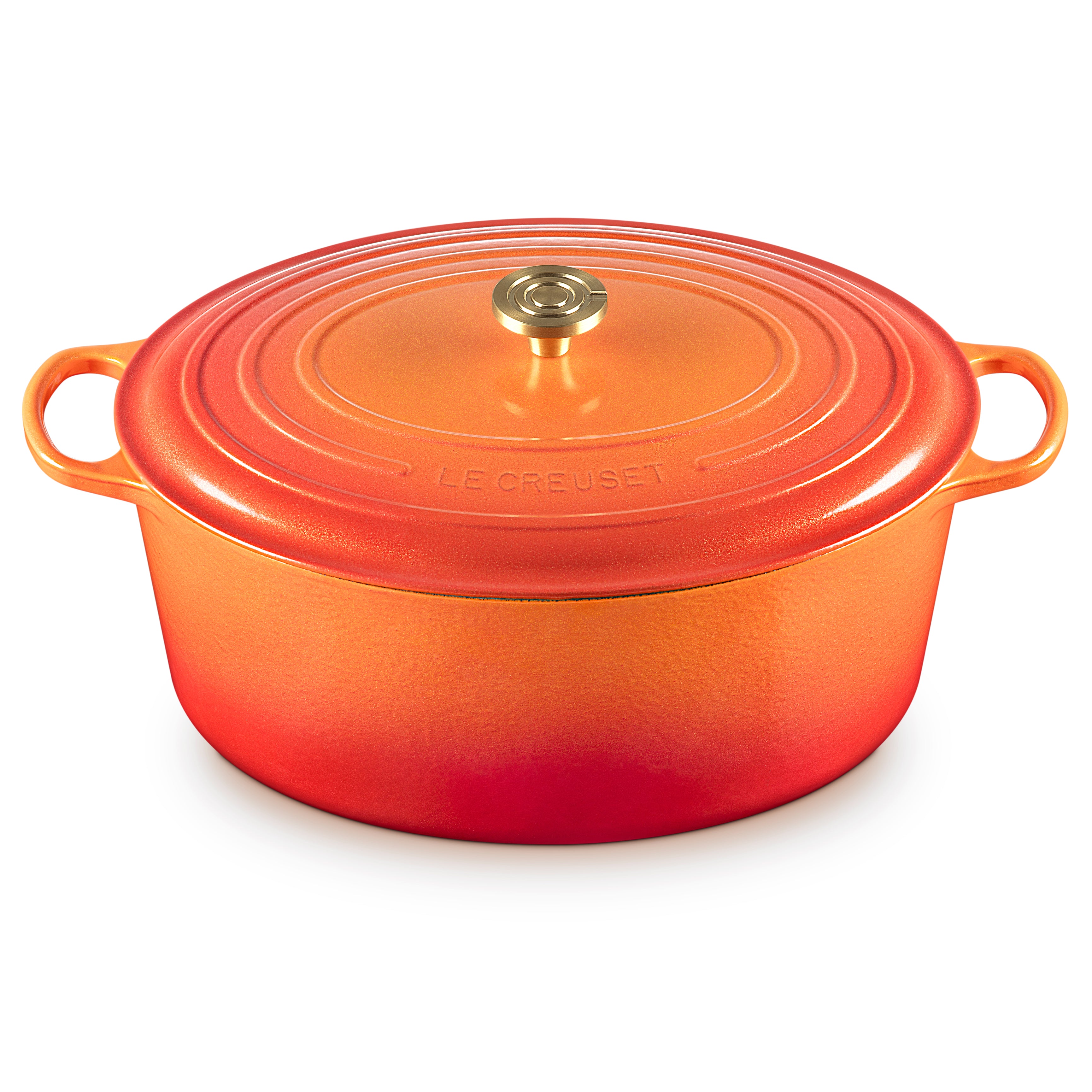 Le Creuset Dutch Oven - 15.5-qt Oval - Flamme Doree