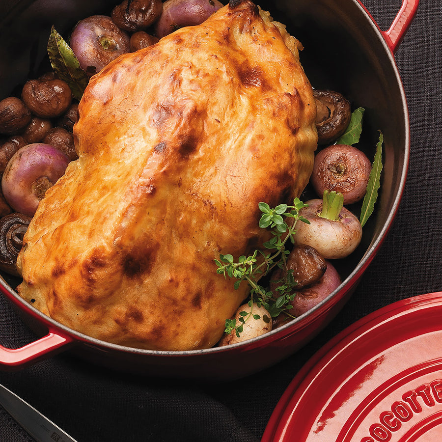 Staub 4-quart Cherry Red Round Dutch Oven