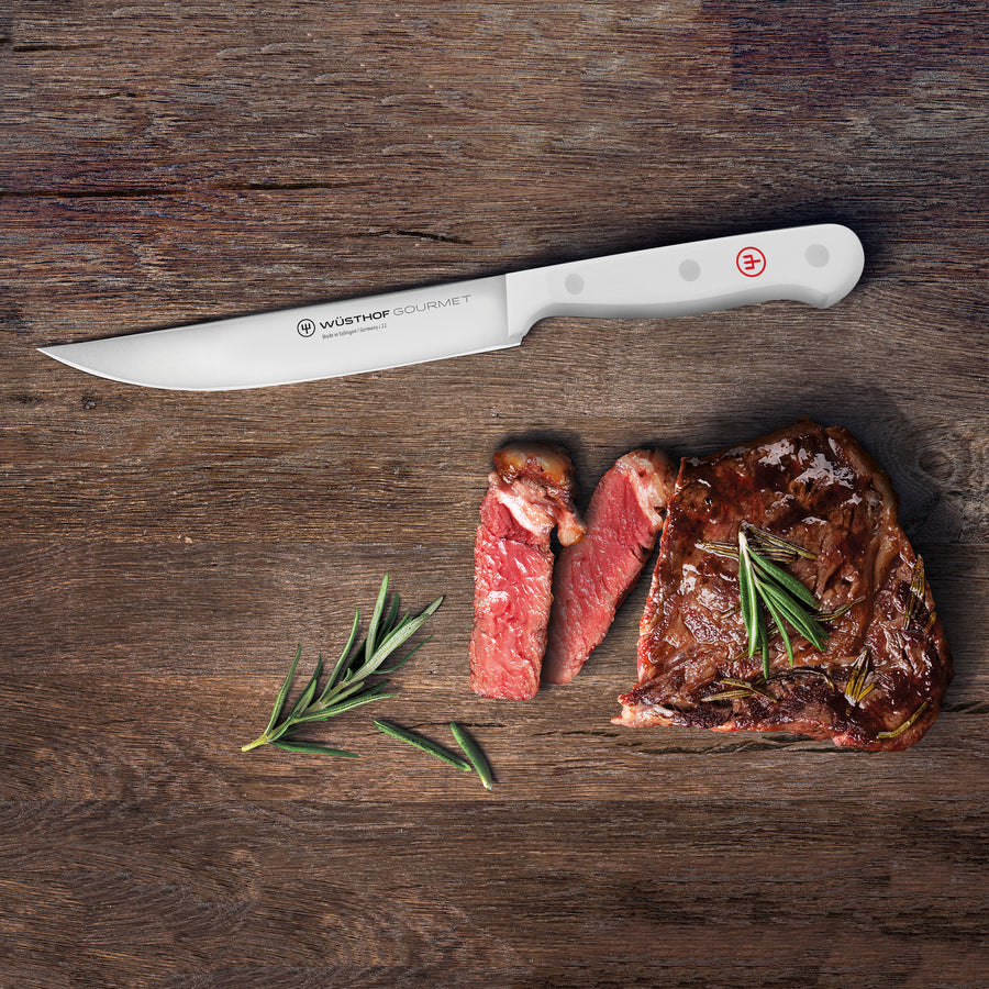 Wusthof Gourmet White Steak Knife Set