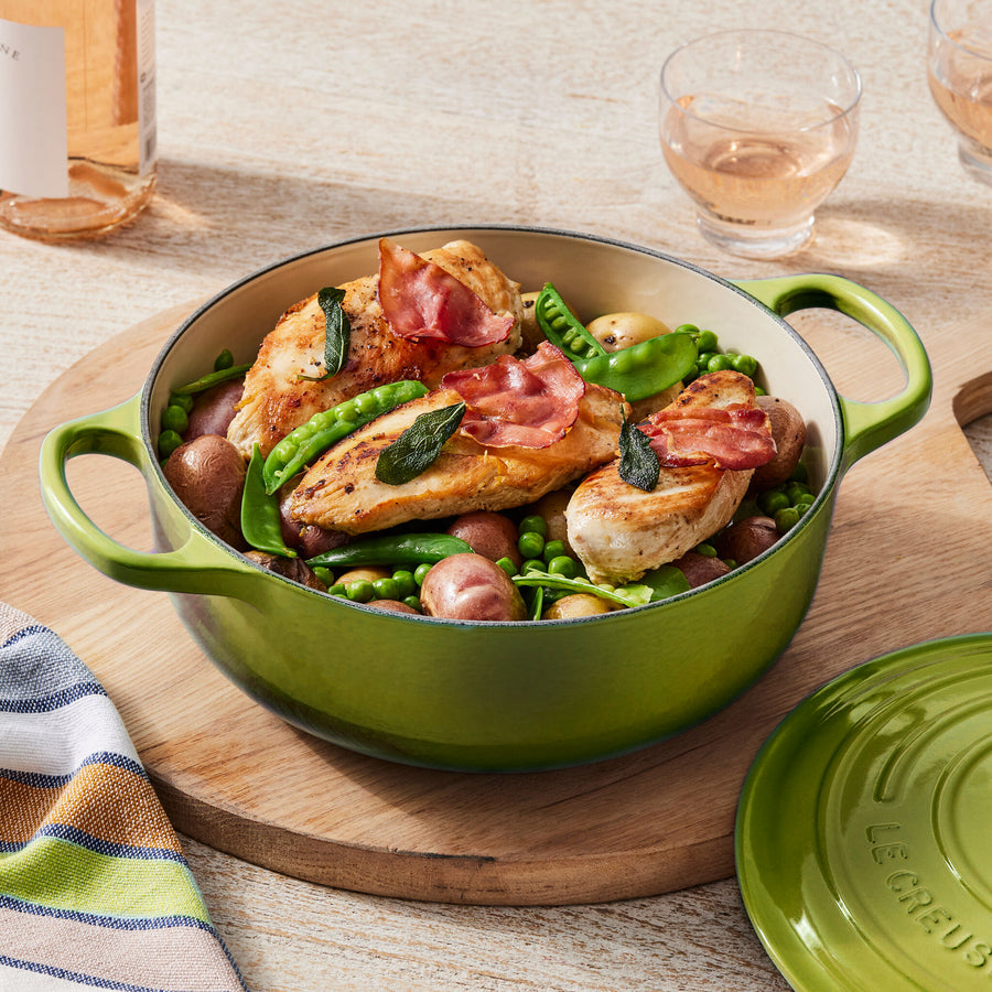 Le Creuset Sauteuse Dutch Oven Round Olive – Cutlery