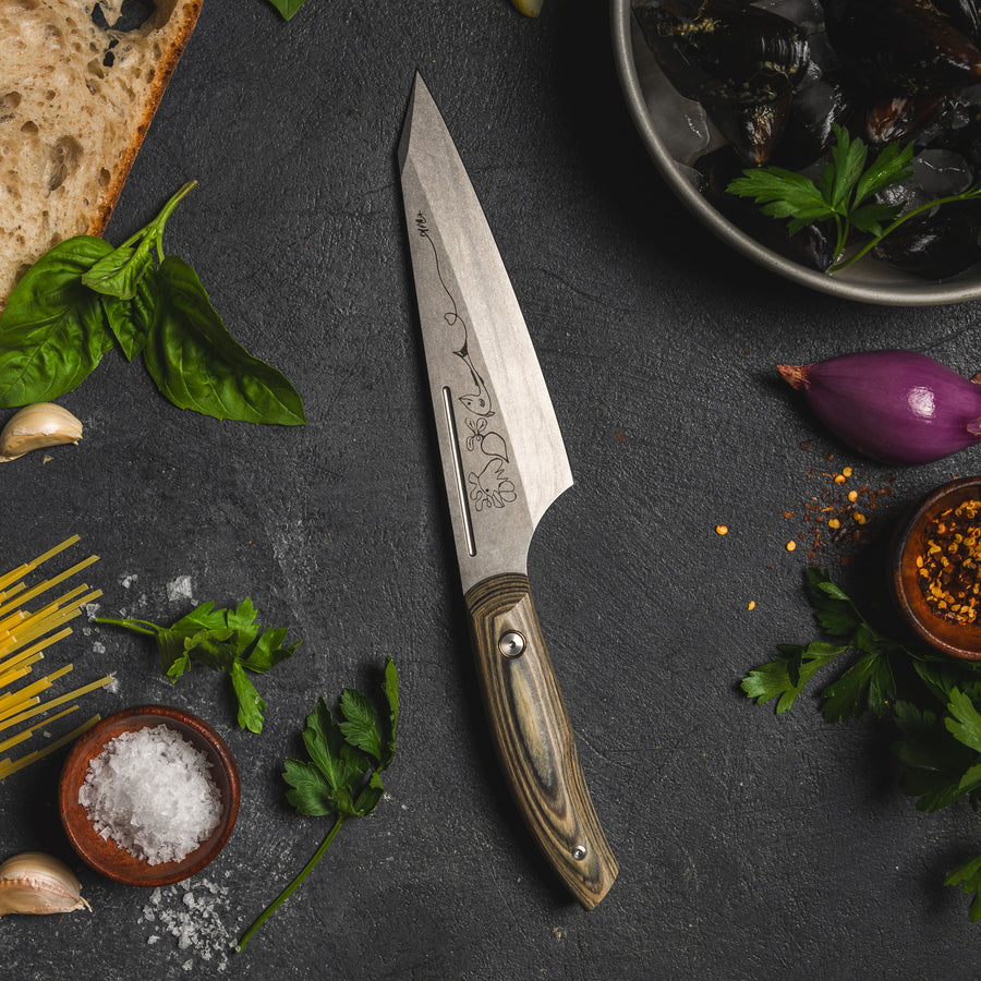 Messermeister Carbon 6.5" Chef's Knife