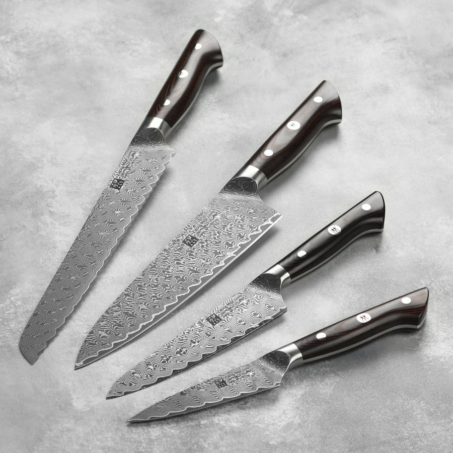 Zwilling Tanrei 5 Piece Magnetic Knife Stand Set