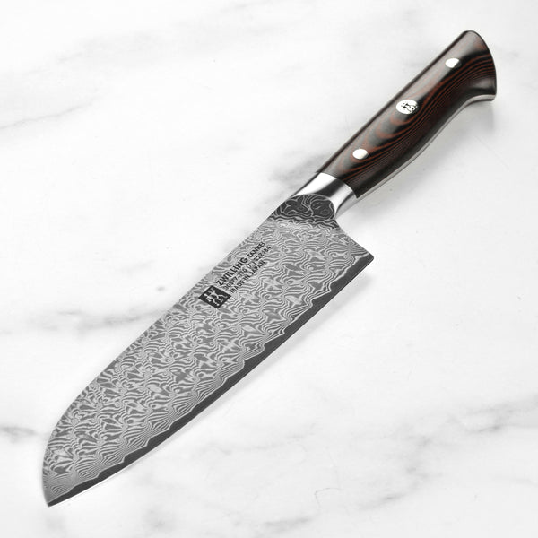 Zwilling Damascus Santoku Knife - Tanrei 7