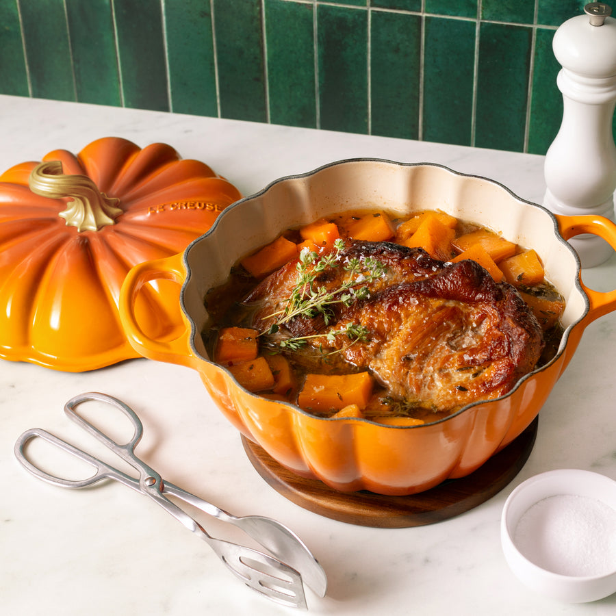 Le Creuset Signature Cast Iron 4-quart Persimmon Pumpkin Cocotte