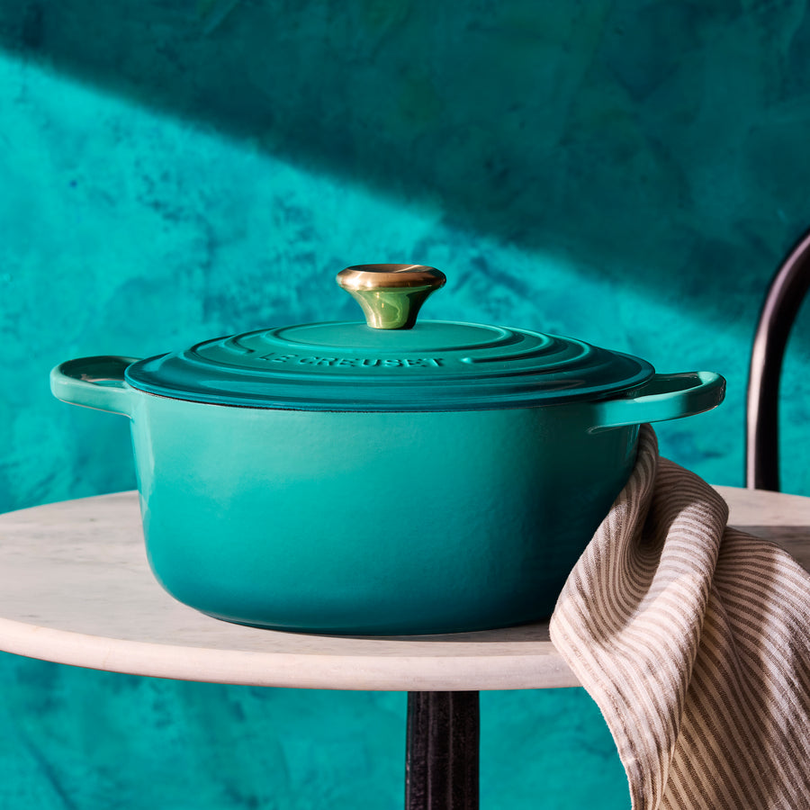 Le Creuset Dutch Oven - 5.5-qt Cast Iron - Bleu Riviera – Cutlery