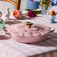 Le Creuset Petal Braiser - 2.25-qt Cast Iron - Chiffon Pink
