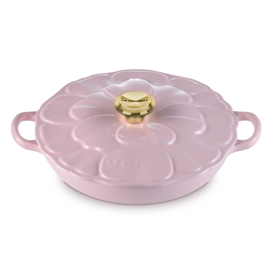 Le Creuset Petal Braiser - 2.25-qt Cast Iron - Chiffon Pink
