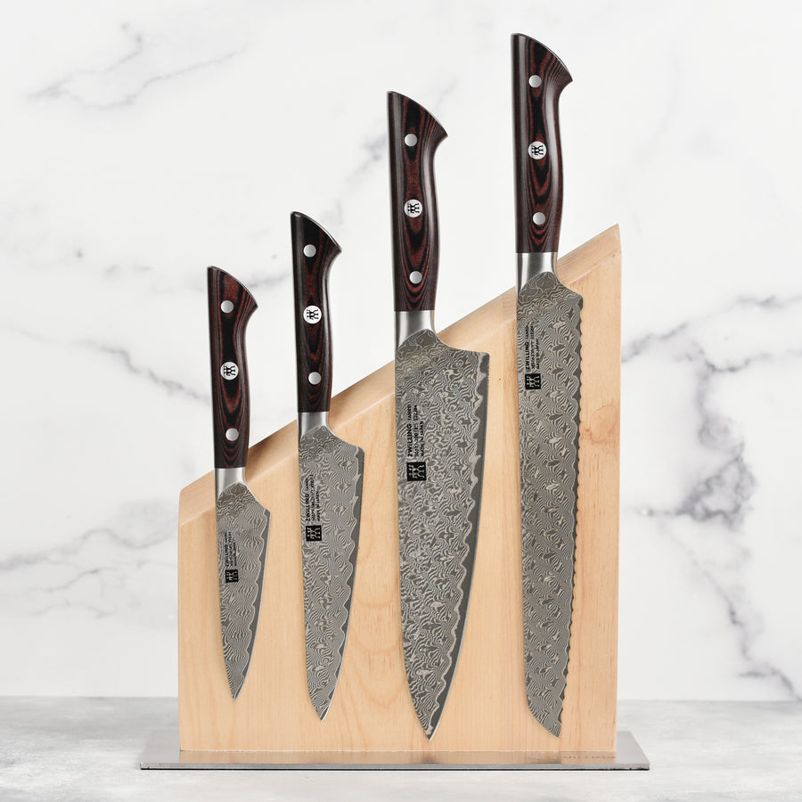 Zwilling Tanrei 5 Piece Magnetic Knife Stand Set