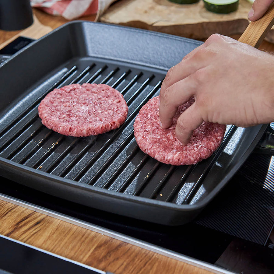 Staub 12" Matte Black Square Grill Pan