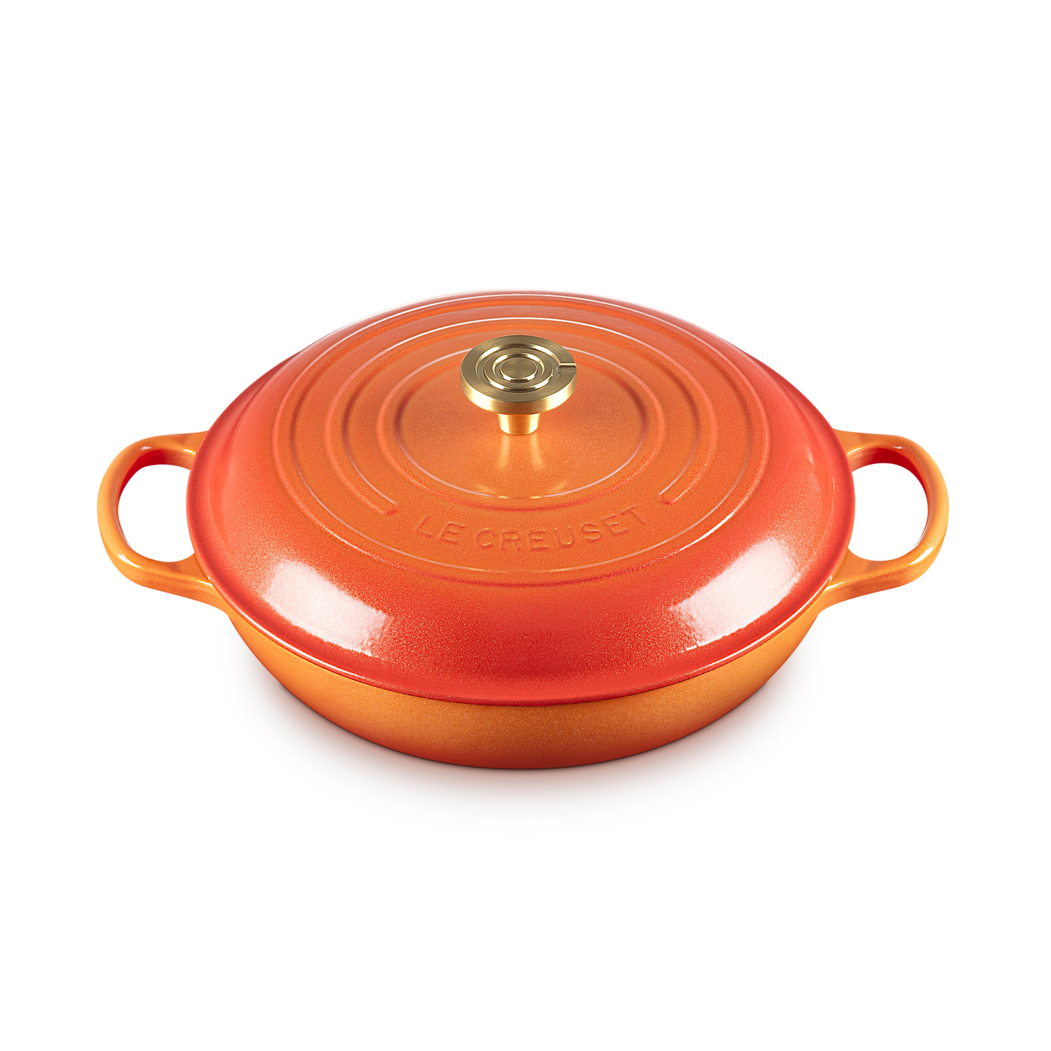 Le Creuset Braiser - 3.5-qt Cast Iron - Flamme Doree