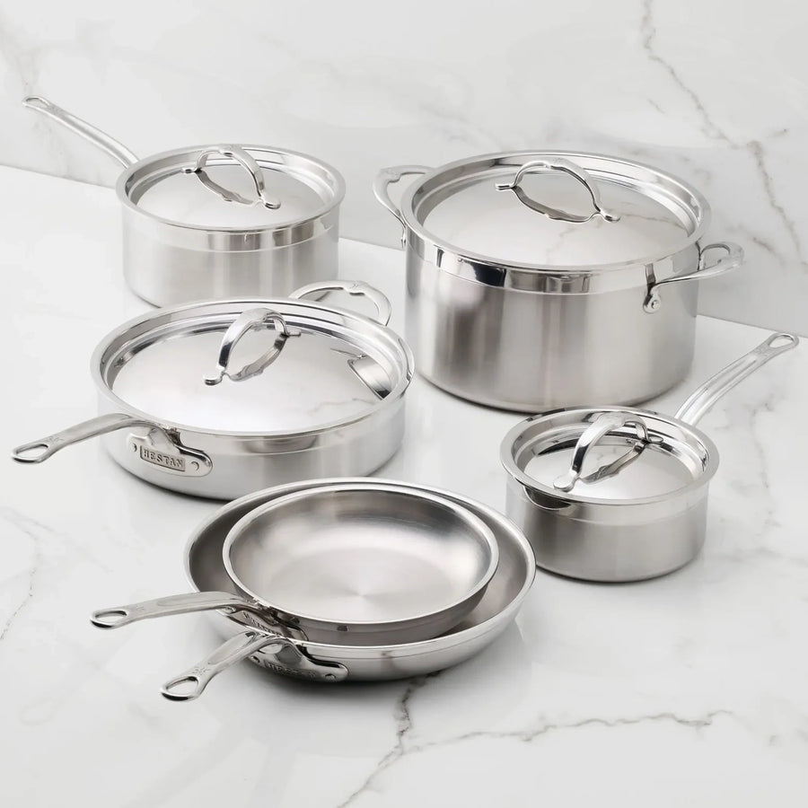 Hestan ProBond Cookware Set - 10 Piece Stainless Steel – Cutlery