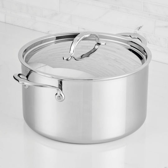 Hestan ProBond Luxe 8-quart Stainless Steel Stock Pot