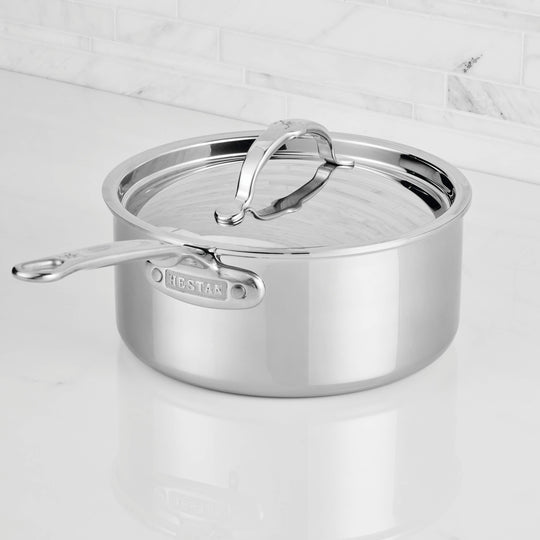 Hestan ProBond Luxe 3-quart Stainless Steel Saucepan
