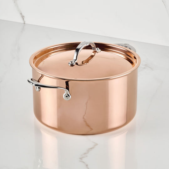 Hestan CopperBond Aura 8-quart Copper Stock Pot