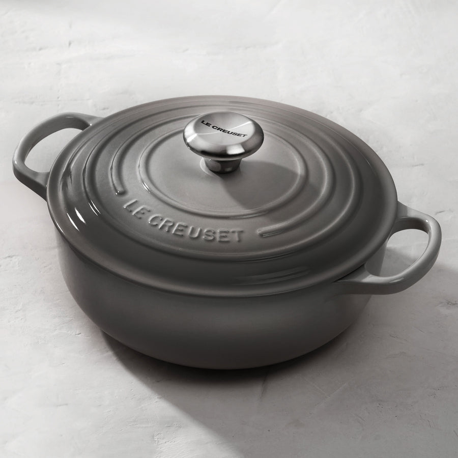 Le Creuset Signature Cast Iron 3.5-quart Oyster Sauteuse Dutch Oven