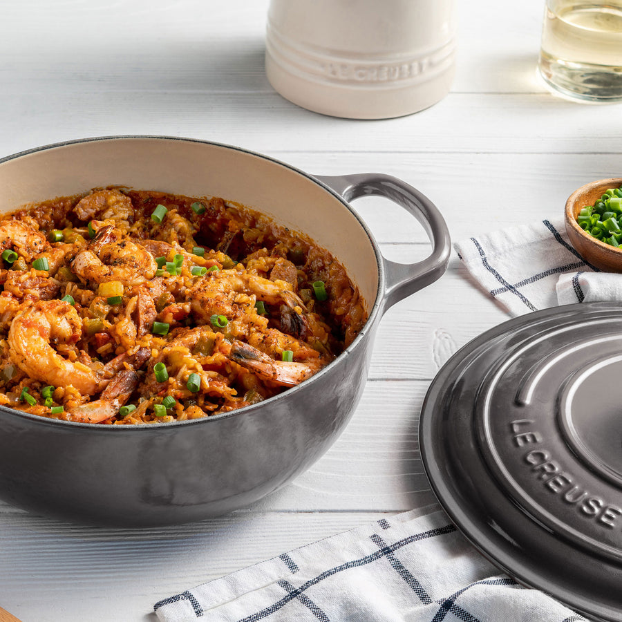 Le Creuset Sauteuse Dutch Oven Round Oyster – Cutlery