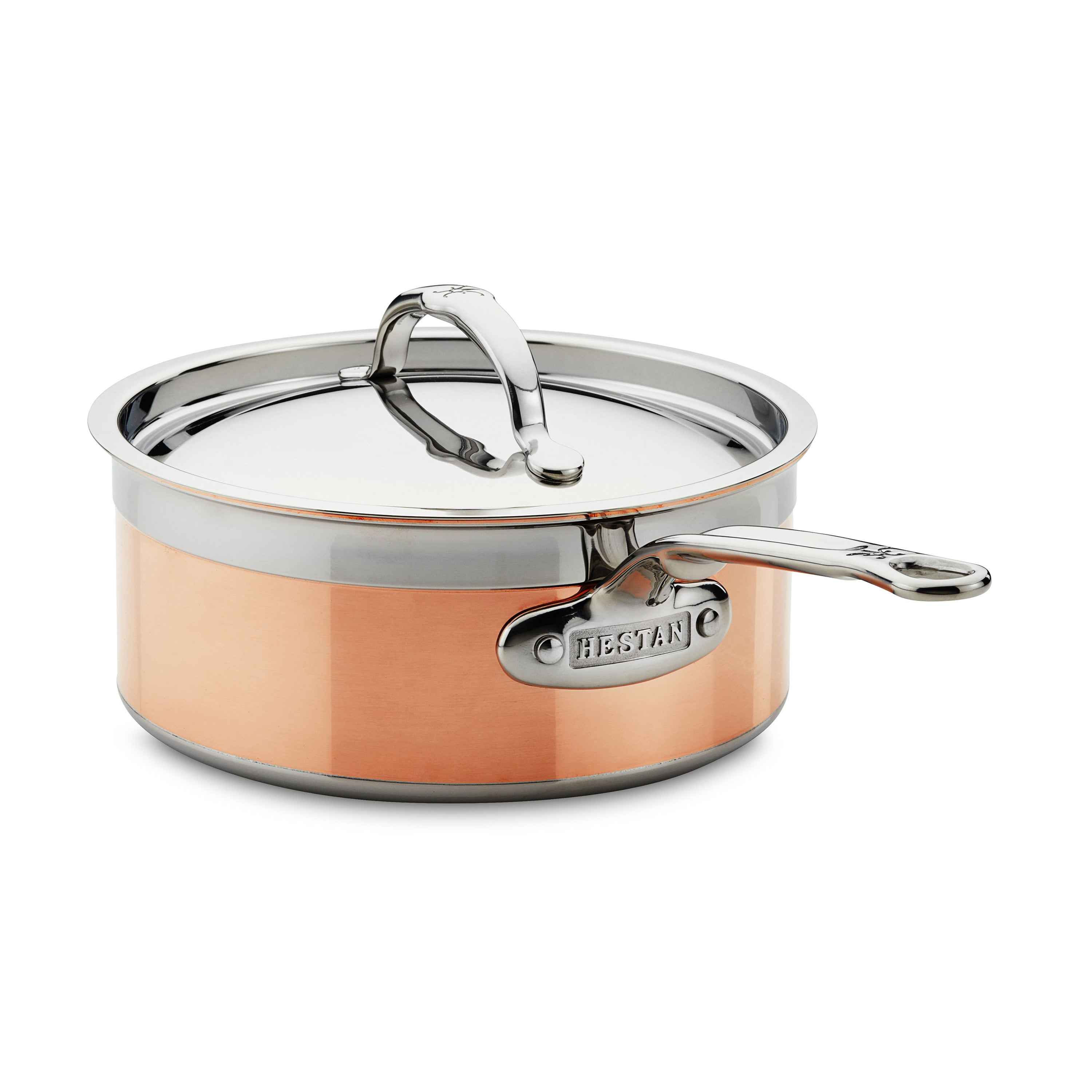 Hestan CopperBond Saucepan - 3-quart Induction Copper