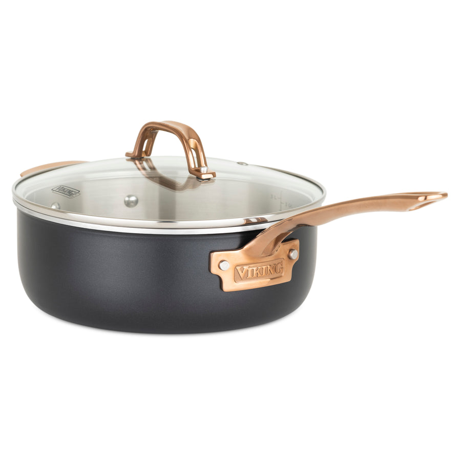 Viking 4-quart Matte Black Tri-Ply Saute Pan