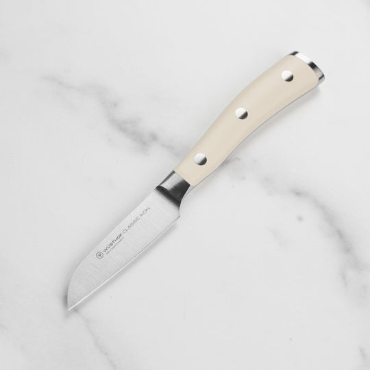 Wusthof Classic Ikon Creme 3" Flat Cut Paring Knife