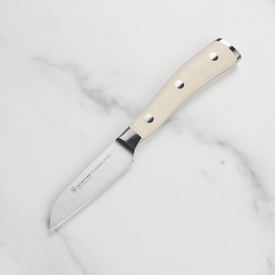 Wusthof Classic Ikon Creme 3" Flat Cut Paring Knife