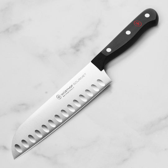 Wusthof Gourmet 7" Hollow Edge Santoku Knife
