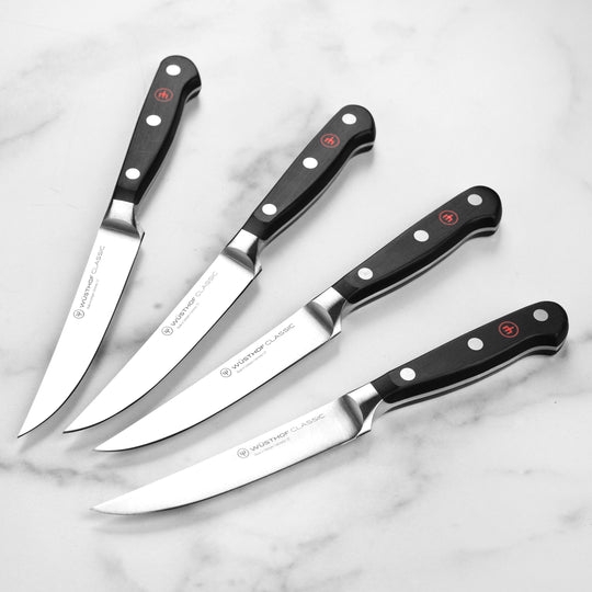 Wusthof Classic 4 Piece Steak Knife Set