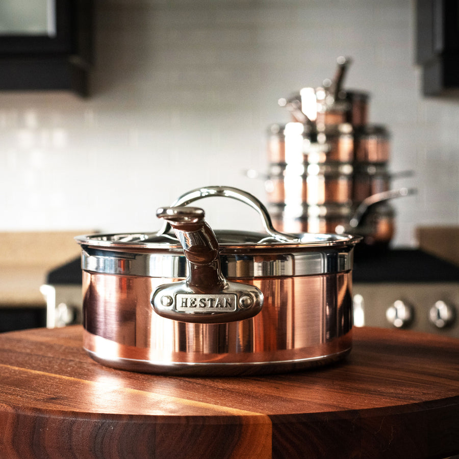 Hestan CopperBond 3-quart Induction Copper Saucepan