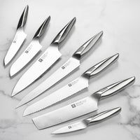 Zwilling Twin Fin II Bamboo Magnetic Easel Knife Set - 8 Piece