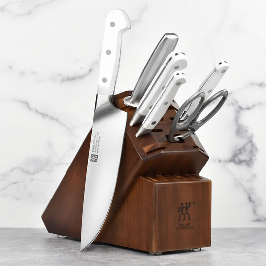 Zwilling Pro Le Blanc 7 Piece Knife Block Set