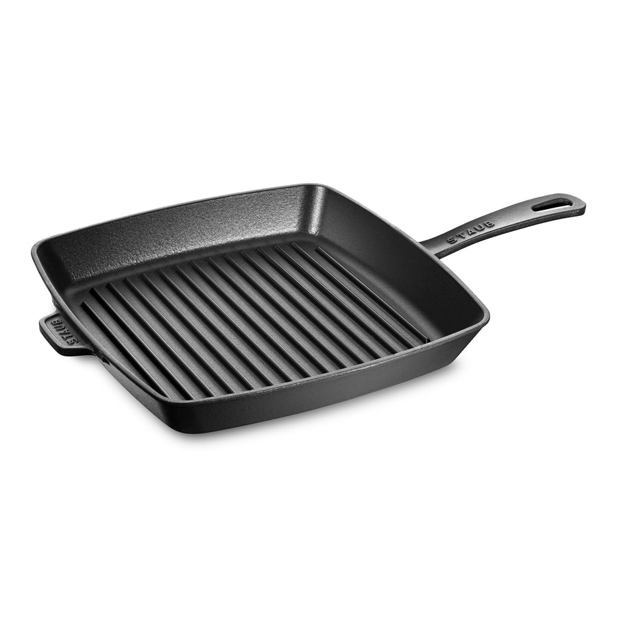 Staub 12" Matte Black Square Grill Pan