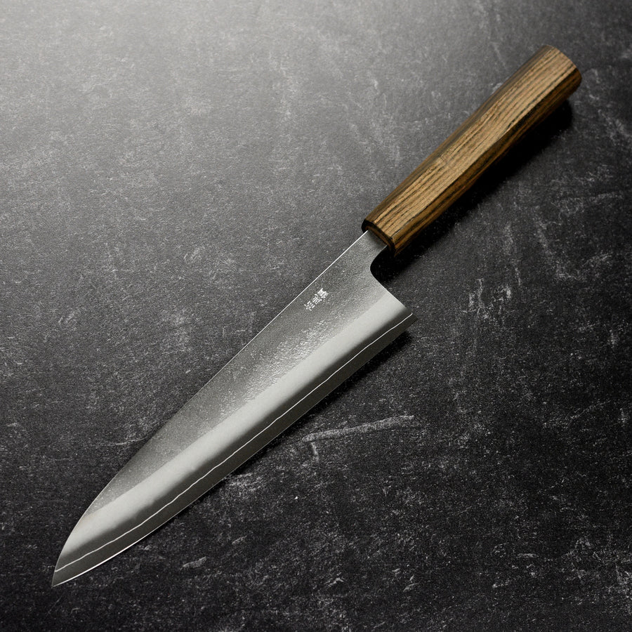 Yoshikane SKD Nashiji Stainless Clad 8.25" Gyuto