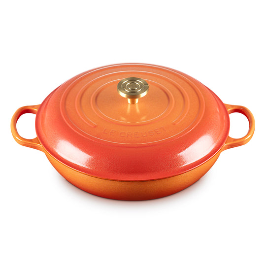 Le Creuset Signature Cast Iron 5-quart Flamme Doree Braiser