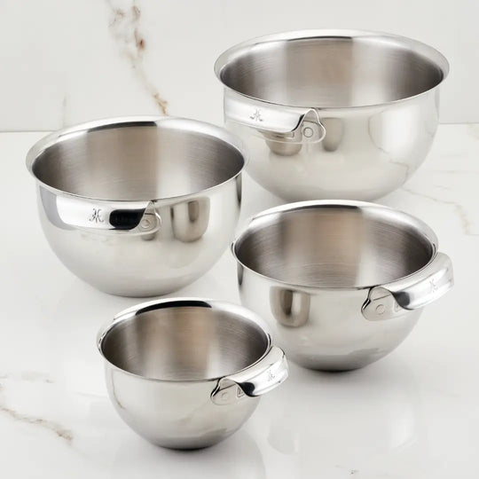 Hestan Stainless Steel 4 Piece Mixing Bowl Set