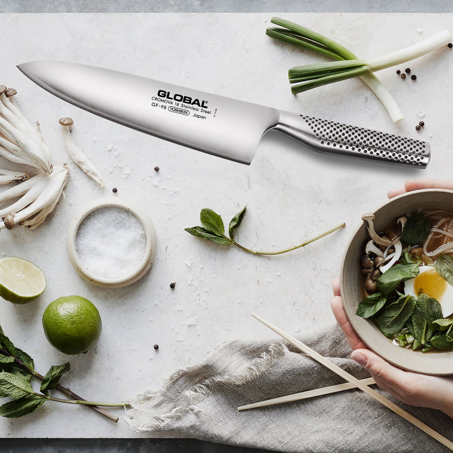Global 2 Piece Model X Chef's Knife & Paring Set