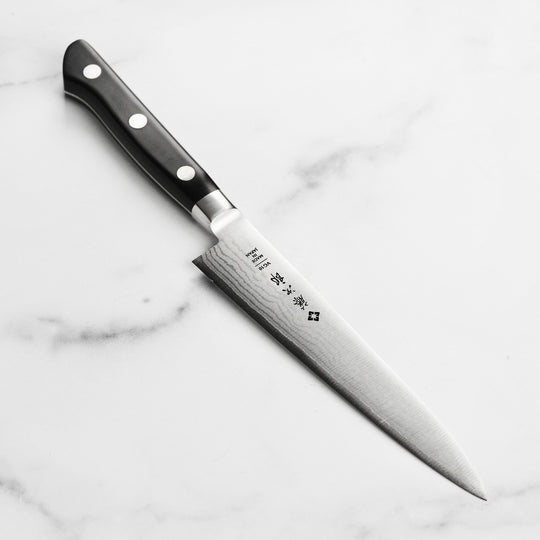 Tojiro Classic Damascus 6" Utility Knife