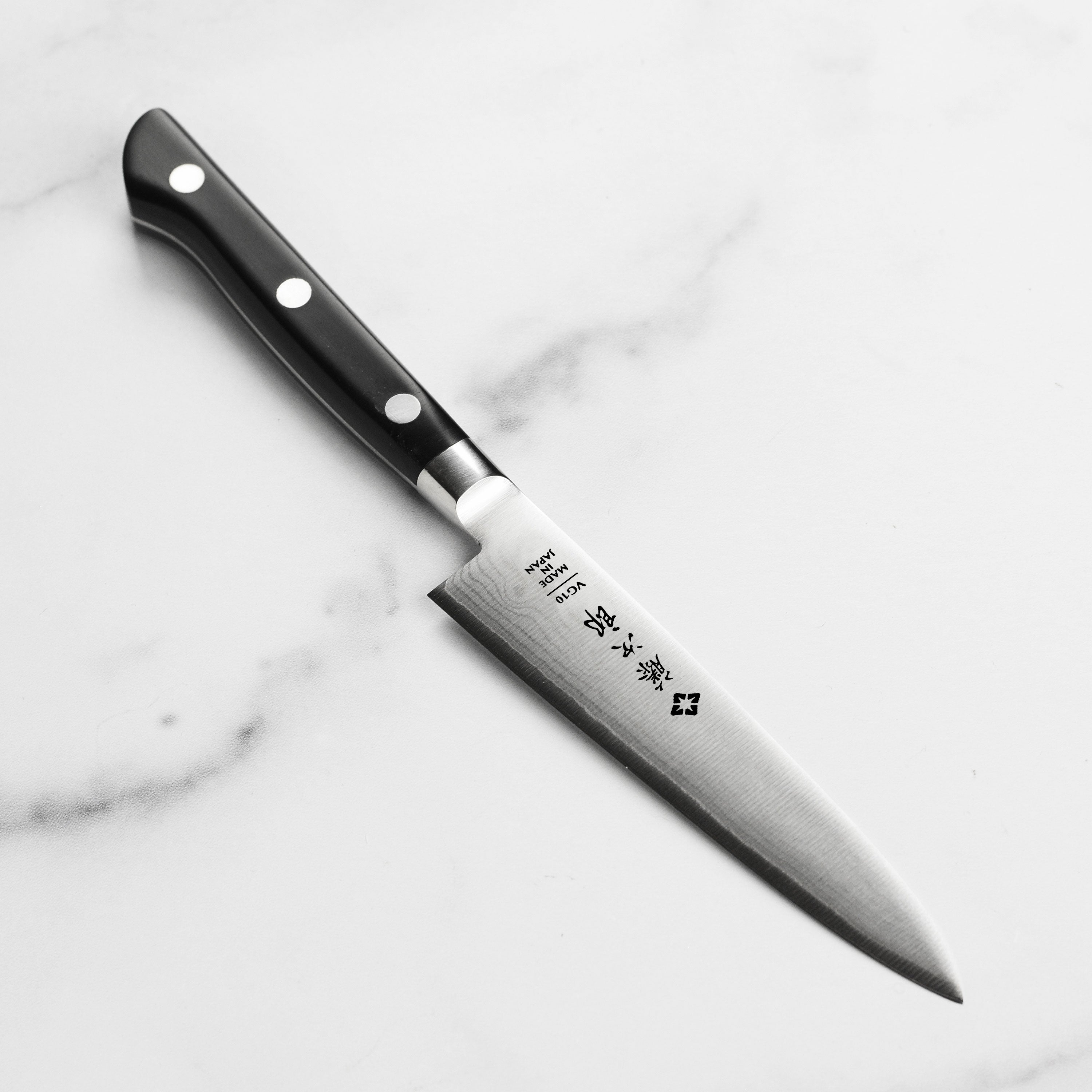 Tojiro Classic Damascus Utility Knife - 4.5