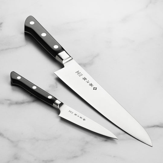 Tojiro Classic 2 Piece Chef's & Paring Knife Set