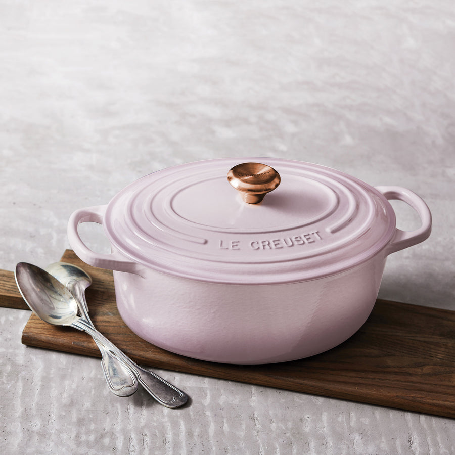 Le Creuset Signature Cast Iron 8-quart Shallot Oval Dutch Oven