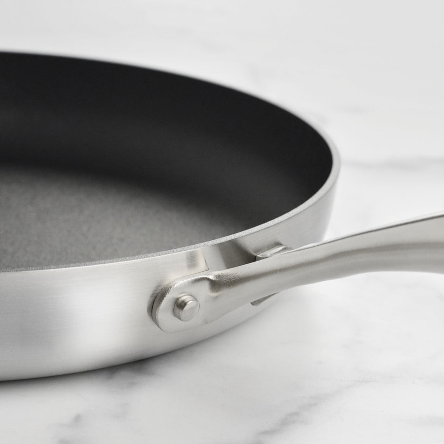 Scanpan CX+ 12.5" Stainless Steel Nonstick Fry Pan with Lid