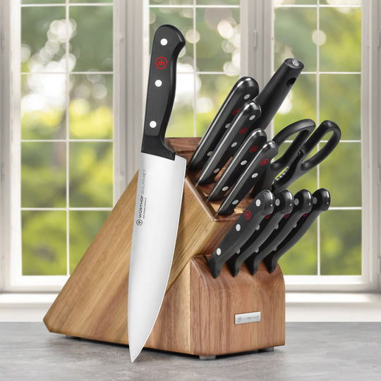 Wusthof Gourmet 12 Piece Knife Block Set