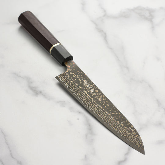 Saji Black Gold Damascus 8.25" Gyuto