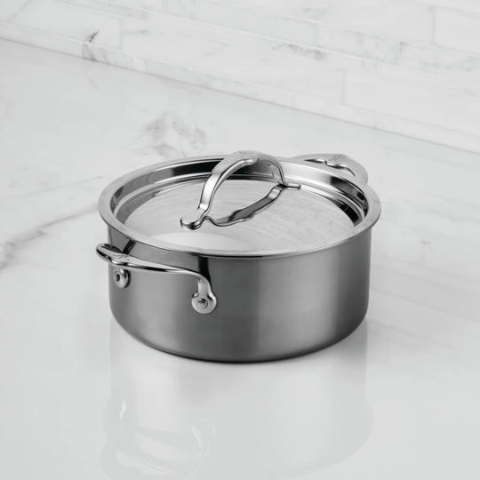 Hestan NanoBond 3-quart Titanium Stainless Steel Soup Pot