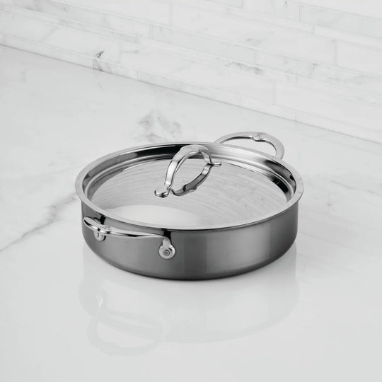 Hestan NanoBond 3.5-quart Titanium Stainless Steel Sauteuse