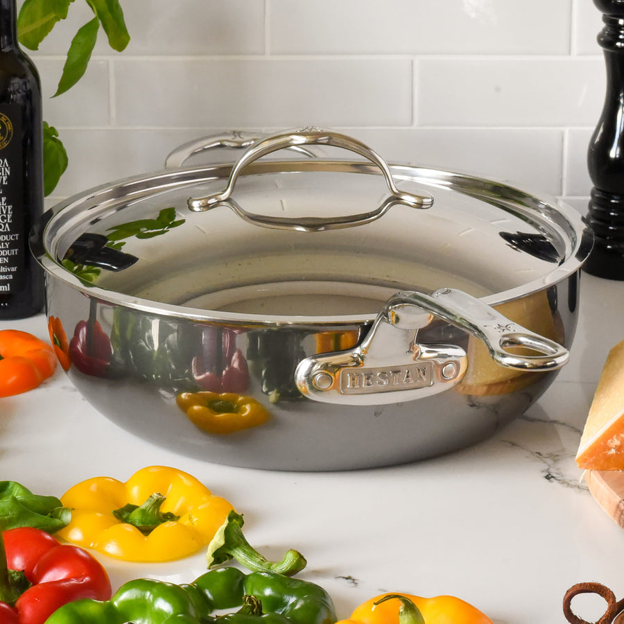 Hestan 12.5" Stainless Steel Lid
