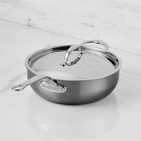 Hestan NanoBond 5-quart Titanium Stainless Steel Essential Pan