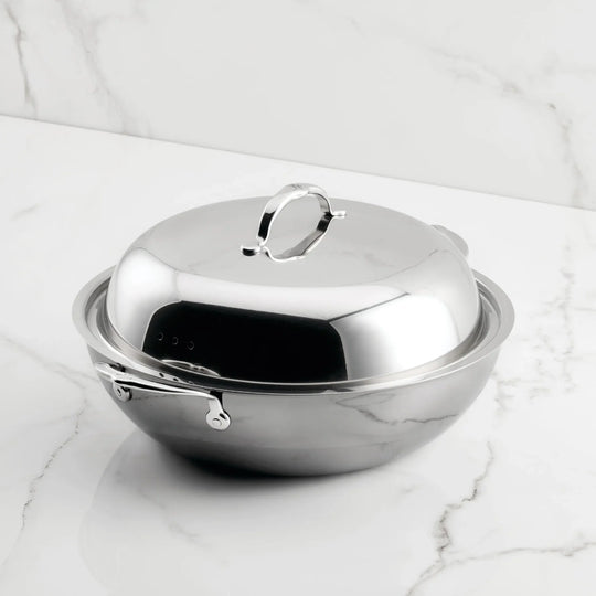 Hestan NanoBond 14" Titanium Stainless Steel Wok