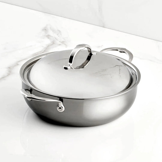 Hestan NanoBond 5-quart Titanium Stainless Steel Dutch Oven