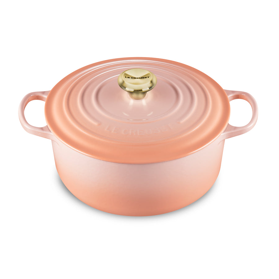 Le Creuset Signature Cast Iron 7.25-quart Peche Round Dutch Oven