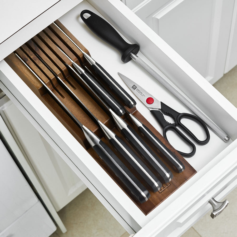 Zwilling Pro 9 Piece In-Drawer Knife Set