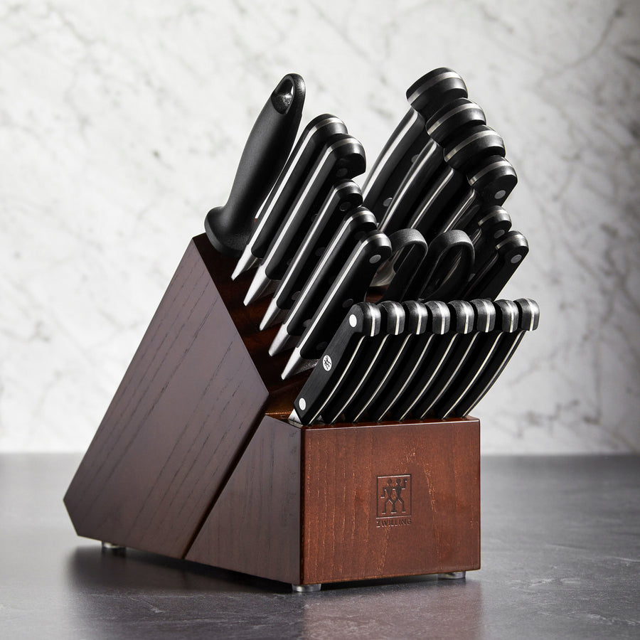 Zwilling Pro 21 Slot Walnut Knife Block